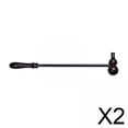 thumbnail image 1 of 2x Martillo De De Madera De Doble Cara 14,96 '' Corporal Para Viaje En Coche Calabaza De Viaje, 1 of 8