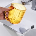thumbnail image 6 of cpengpj High-grade Transparent Simple Mouthwash Cup, Round Plastic Toothbrush Cup, Couple toothbrushing Cup, Bathroom Toilet Household Toothbrush Cup, 6 of 6