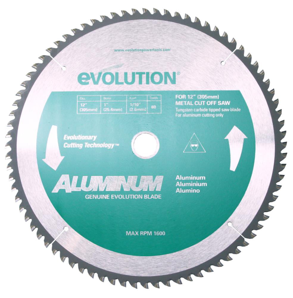 LOT of 2 Evolution 180BLADEAL Aluminum Circular Saw Blade 7-Inch x 54-Tooth 