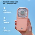 thumbnail image 6 of UttpKLBx 2024 New Cool Air Fan Personal Small Desk Fan 2024 New Cool Air Fan Air Colling Fan, for Home Office Travel (Pink), 6 of 7