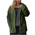 thumbnail image 2 of Patlollav Womens Outwear Jackets Casual Long Sleeve Solid Button Pocket Ladies Cardigan Coats, 2 of 7