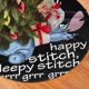 thumbnail image 2 of Falda para árbol de Navidad con puntadas, suave y divertida, decoración navideña de granja con cuello para árbol de Navidad de 36", 2 of 4