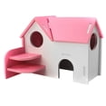 thumbnail image 2 of Juguete de madera del ejercicio del escondite de  de  del Rosado Yuyangstore Refugio de hámster, 2 of 7