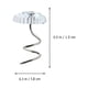 thumbnail image 2 of LOLIPPYY 60Ud Pin Antideslizante Para Fijar Y Fundas Con En Espiral Color Plata Para Uso En Casa, 2 of 8
