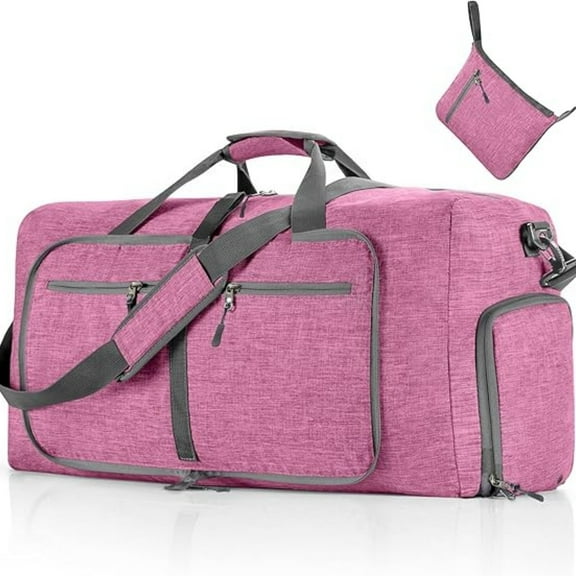 URSOFINE 115L/85L/65L Large Duffle Bag, Foldable Travel Gym Bag with Shoe Compartment, Lightweight Water Repellent Tear Resistant for Camping, Weekender, Overnight Travel