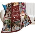 thumbnail image 4 of Gifts for Nana Personalized Blanket Customized Blankets with Photos Grandma Grandmother Picture Throw Blanket Birthday from Granddaughter Blankets, 4 of 5