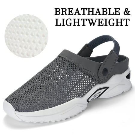 

Daeful Mens Garden Clogs Shoes Summer Slippers Indoor Outdoor Mules Shoes