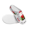 thumbnail image 3 of Lsque Merry Christmas Gnome1 Pattern Womens Comfort Cotton on Scuff With Memory Foam and Anti-skid Sole Slipper-37/38, 3 of 7
