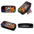 thumbnail image 6 of ZUXONGSY Splatter Painting Soccer Print Backpack Set for Kids Teens 17 Inches Bookbag Casual Daypack 3 In 1 Schoolbag With Lunch Bag Pencil Bag Set for Boys Girls, 6 of 6