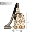 thumbnail image 2 of FORMRS Womens Crossbody Sling Bag Travel Daypack Shoulder Chest Backpack, Geometric Designs, 2 of 7