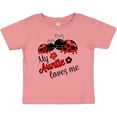 thumbnail image 3 of Inktastic My Auntie Loves Me with Cute Lady Bugs Boys or Girls Baby T-Shirt, 3 of 5