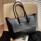 thumbnail image 2 of Bolso Compras para Mujer Bolso Mano Elegante Cuero PU Gran Capacidad (negro), 2 of 9