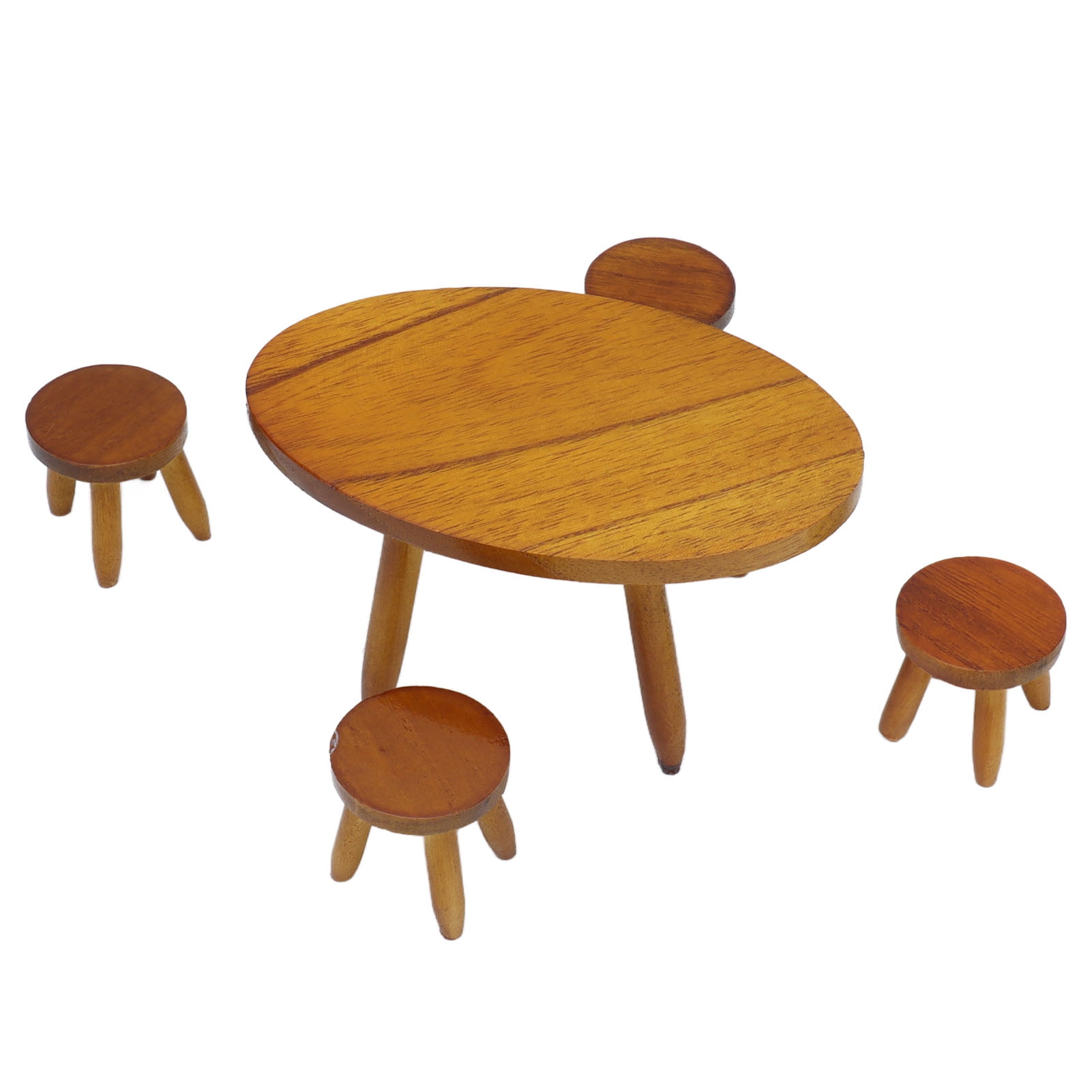 Sillas de mesa de casa de muecas Mesa de casa de muecas, decoración de Sillas de mesa de casa de muecas Mesa de casa de muecas, decoración de