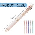 thumbnail image 3 of HLONK Tri Color Erasable Multi Functional Pen – 0.38mm Tip for Exams Sketching & Note Taking Smooth Friction Erasable ink 5ml, 3 of 9