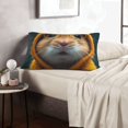 thumbnail image 6 of Honeii Modern Yellow Sweater Guinea Pig Decorative Throw Pillow Case - Elevate Your Couch, Sofa, or Bed with Stylish Home Decor, Perfect Gift Idea-16"x24", 6 of 6