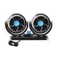 thumbnail image 1 of SGACAI Ventilador de coche Ovvkultoc de 12/24 V, ventilador de refrigeración universal para coche, ventilador de doble cabezal portátil para vehículo, ventilador de refrigeración automático girator, 1 of 7