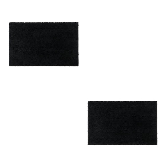 Bearachild Alfombra de baño de poliéster Sin desprendimiento Textura Buena sensación de paso Absorbente de secado rápido Type6 NO6