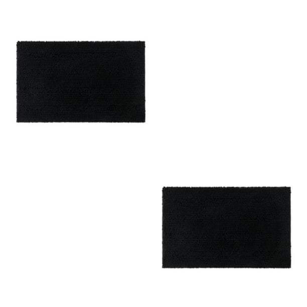 Matsuzay Tapete absorbente Fuerte absorción de agua Secado rápido Seguro Antideslizante Parte inferior Poliéster Chenille Type6 NO6