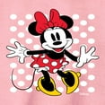 thumbnail image 2 of Disney - Mickey & Friends - Minnie Mouse - Polka Dots Everywhere - Toddler And Youth Crewneck Fleece Sweatshirt, 2 of 4