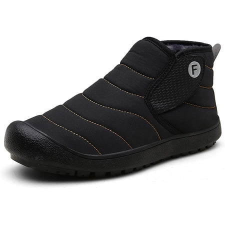 

Winter Snow Ankle Boots Fur Lining Waterproof Outdoor Slip On Booties Sneakers for Women and Men