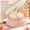 Pink Gold, variant on 150PCS Purple Plastic Disposable Plates Set - Light Purple & Gold Party Tableware, Includes 25 Dinner Plates, 25 Dessert Plates, 25 Knives, 25 Forks, 25 Spoons & 25 Cups for Birthday,