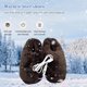 thumbnail image 3 of Pantuflas eléctricas USB Térmicas 5V Pies Zapatos calientes Productos de calentamiento (Café) JShteea Libre de BPA, 3 of 9