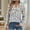 Multicolor, variant on Long Sleeve Shirts for Women Casual V Neck Fall Tops Dressy Spring Work Blouses Clothes Khaki A XXXL
