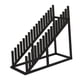 thumbnail image 4 of Estante para exhibición de azulejos, organizador de almacenamiento de materiales de construcción, soporte estable y resistente. Negro, 4 of 9