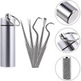 thumbnail image 4 of Tartar Remover Set Toothpick Tooth Cleaner With Box Keychain Hand Chisel Oral Gift, 4 of 4