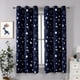 thumbnail image 1 of Cortinas Bearachild 2 unids/set sala de estar térmicas Azul marino 132*183, 1 of 6