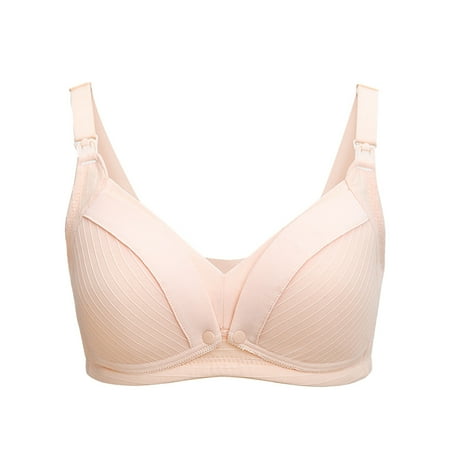 Gunia Women Maternity Bra Plus Size Nursing Bra Breastfeeding Bra Comfort Support Wireless Everyday Wear