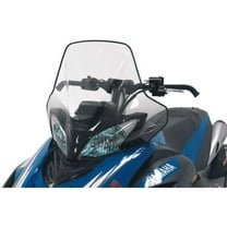 Powermadd 15640 fits Cobra™ Windshield - 18.5in. - Clear/Black Fade