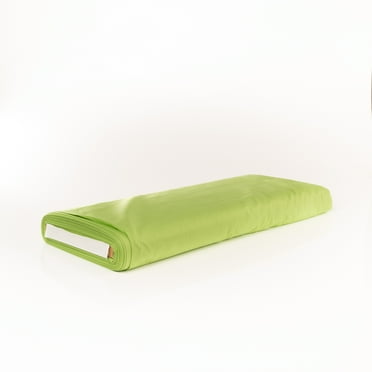 Springs Creative 44" Cotton Polyester Blend Solid Print Sewing & Craft Fabric 25 yd By the Bolt, Light Green