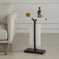 thumbnail image 5 of Uttermost Elements Bubble Glass Accent Table in White, 5 of 7