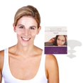 thumbnail image 1 of SilcSkin Facial Pads Brow Set - 2 Multi Area Pads, 1 Brow Pad - For Forehead and Facial Areas - Reusable Self Adhesive Silicone Face Pads, 30 Day Supply, 1 of 7