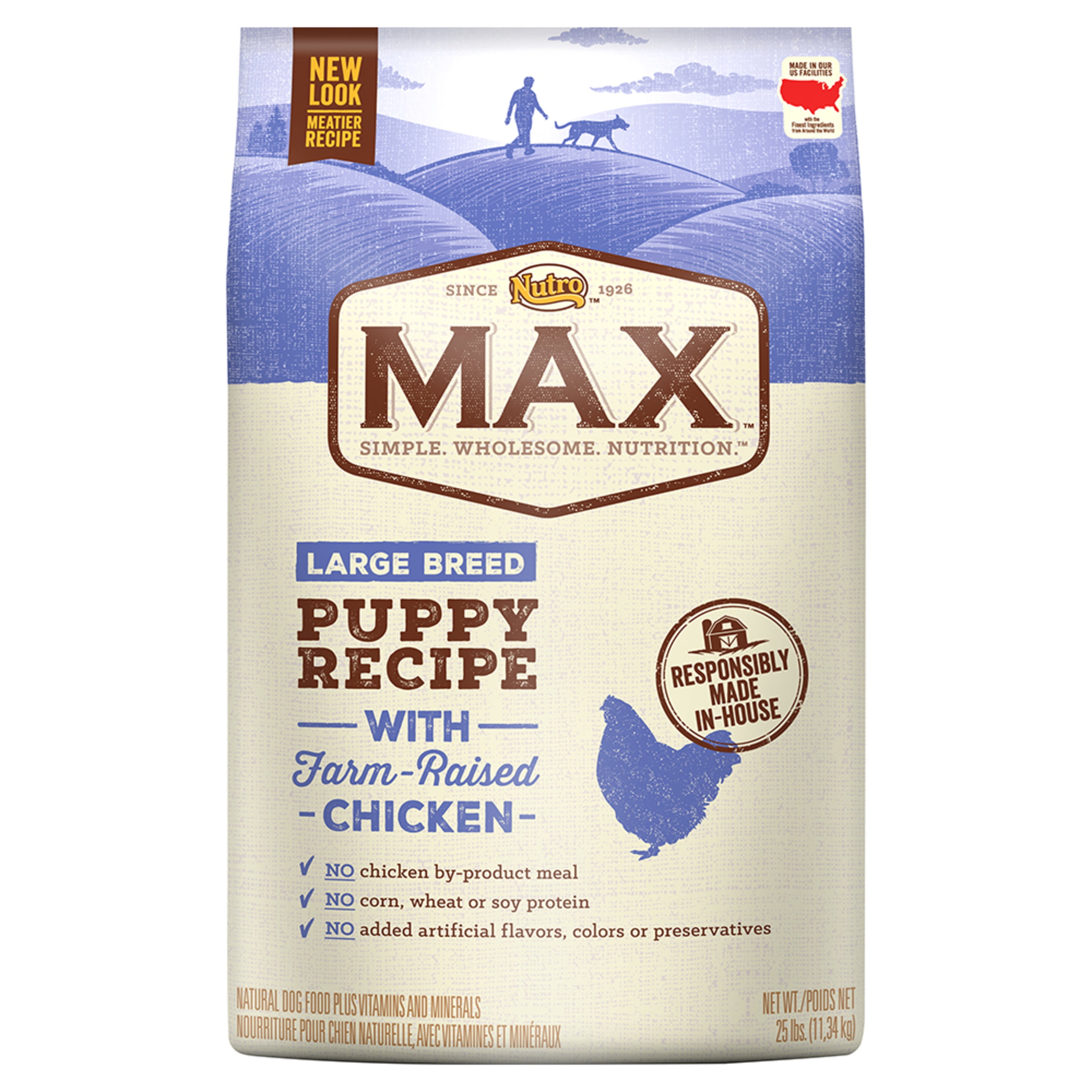 Nutro Max Large Breed Puppy Recipe With 