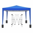 thumbnail image 2 of 10x10 EZ Pop Up Canopy Outdoor Portable Party Folding Tent with 4 Removable Sidewalls + Carry Bag + 4pcs Weight Bag, 2 of 8