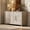 oak, variant on COLAMY 6 Drawer Dresser for Bedroom, Modern Wood Chest of Drawers with 3D Textured Design & Gold Handles, Wide Double Dresser Storage Cabinet, TV Stand for 65 inch TV, Walnut