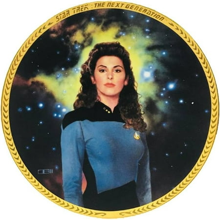

HetayC The Next Generation Deanna Troi Collectors Plate