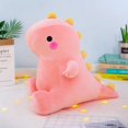 thumbnail image 3 of Muñeco de peluche de dinosaurio súper suave y encantador de 25/30 cm, animal de peluche de dibujos animados, juguete de dinosaurio para niños y niñas, muñeco para abrazar, almohada para dormir, decora, 3 of 5