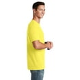 thumbnail image 3 of Jerzees Unisex Safety Work T-Shirt, Dri-Power Moisture-Wicking Shirt, Hi- Vis Safety Neon Yellow Tee, Size 2XL, 3 of 5