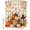 Yellow, variant on Extra Long Shower Curtain 72x96 Inch, Orange White Pumpkin Shower Curtain Waterproof Bathroom Decor, Fall Thanksgiving Maple Leaf Retro Black Fabric Bath Curtain Set Accessories with Hooks