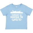 thumbnail image 3 of Inktastic Memphis Tennessee Someone Loves Me Skyline Boys or Girls Baby T-Shirt, 3 of 5