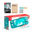 thumbnail image 1 of Nintendo Switch Lite Turquoise with Triangle Strategy and Mytrix Accessories NS Game Disc Bundle Best Holiday Gift, 1 of 5
