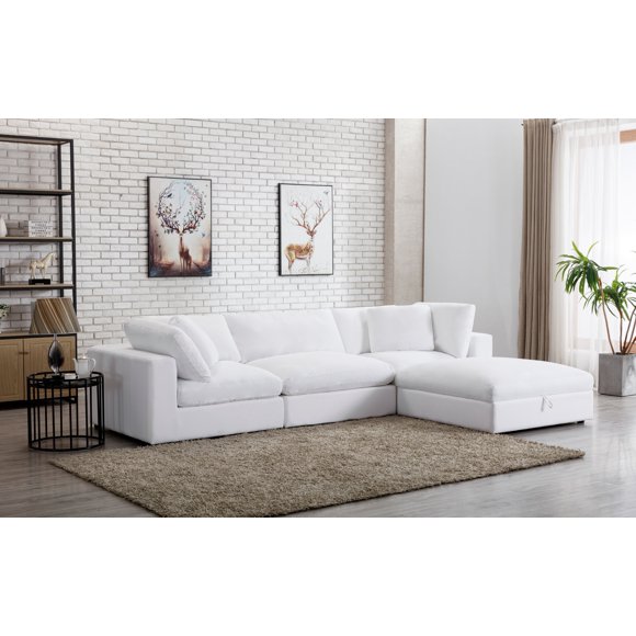 Feather Filled Sectional