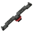 thumbnail image 4 of 3 in 1 Hot Shoe Mount Adapter Extension Bar Bracket Stand with Hot Shoe Mount, Aluminum Alloy for Camera, Mobile Phone, Rabbit Cage, 4 of 7