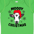 thumbnail image 4 of Inktastic Moooy Christmas with Cute Holstein Cow and Snowflakes Boys or Girls Baby Bodysuit, 4 of 5