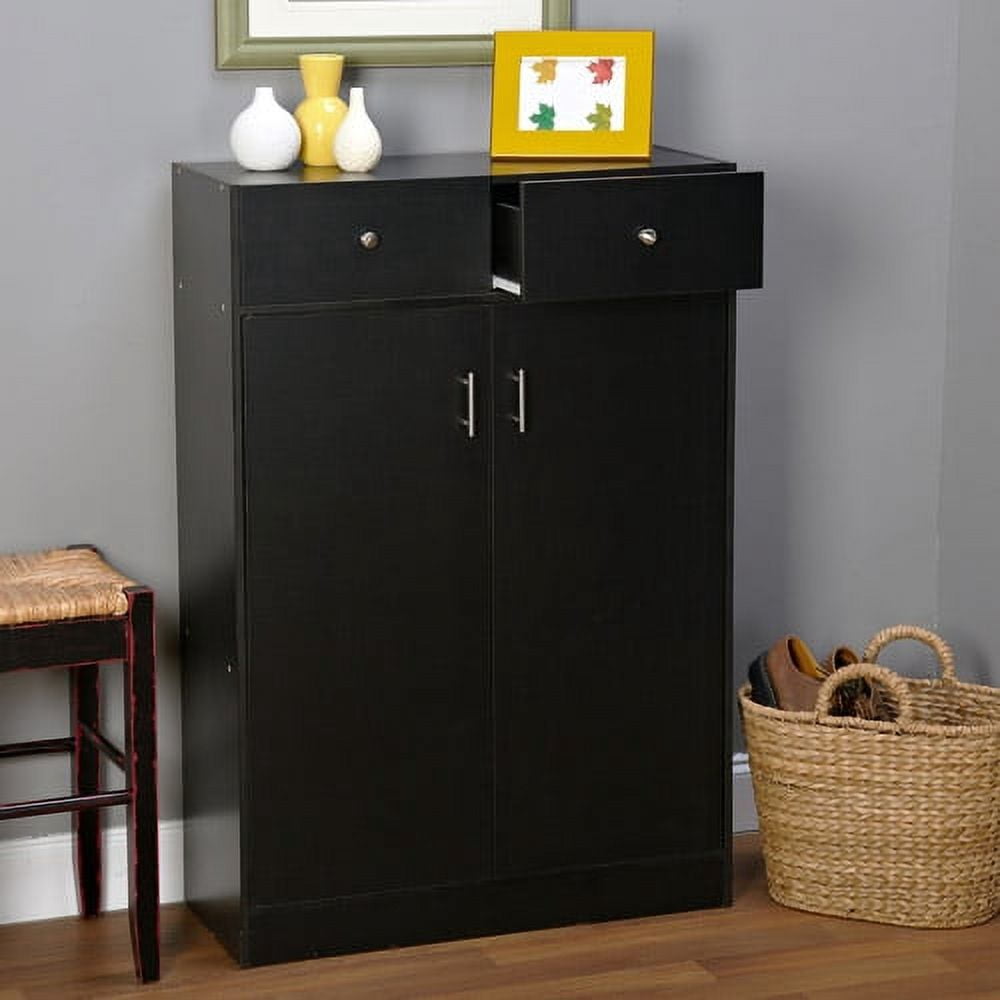 Seth Entryway Shoe Cabinet, Multiple Finishes