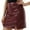 A-Red59, variant on XIAONU Mini Leather Skirt For Women Side Slit Glossy Skirts Trendy Punk Party Streetwear Skirt