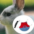 thumbnail image 4 of Conejo lindo arnés para mascotas conjunto de chaleco y correa con mini S Gloria Arnés de conejo, 4 of 7